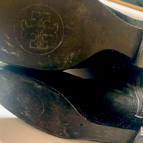 Tory Burch Suede Riding Boots - Picture 3 of 4